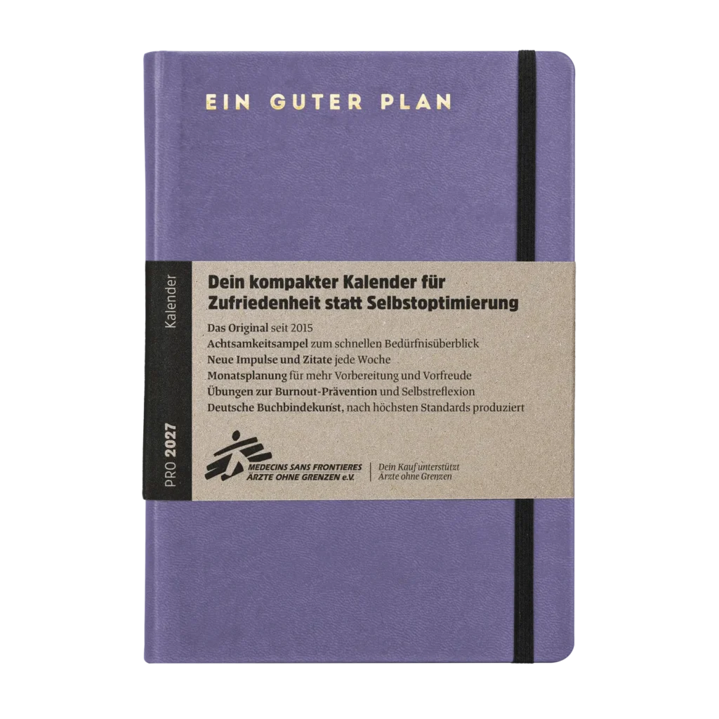 Kalender 2027 pro verschiedene Farben - ein guter Plan
