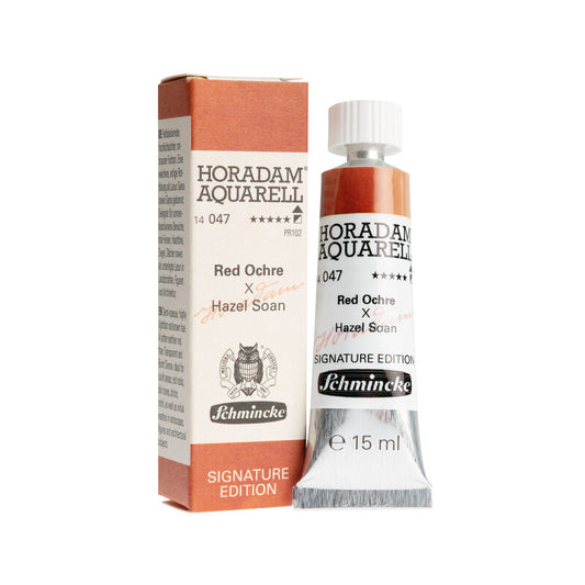 Schmincke Horadam Sonderfarbe Red Ochre & Hazel Soan mit 15ml