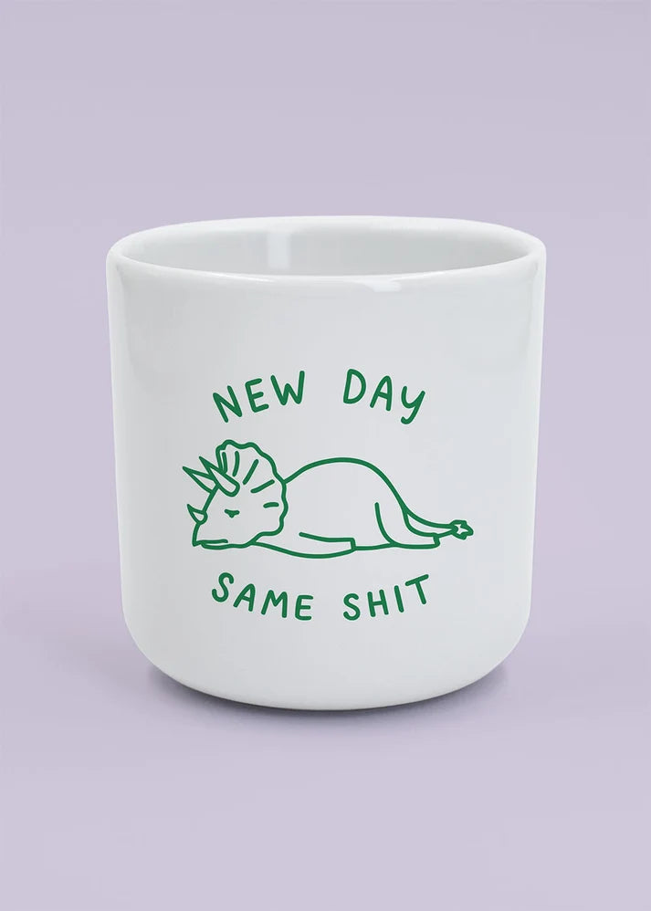 Porzellanbecher New Day Dino - J. Clay