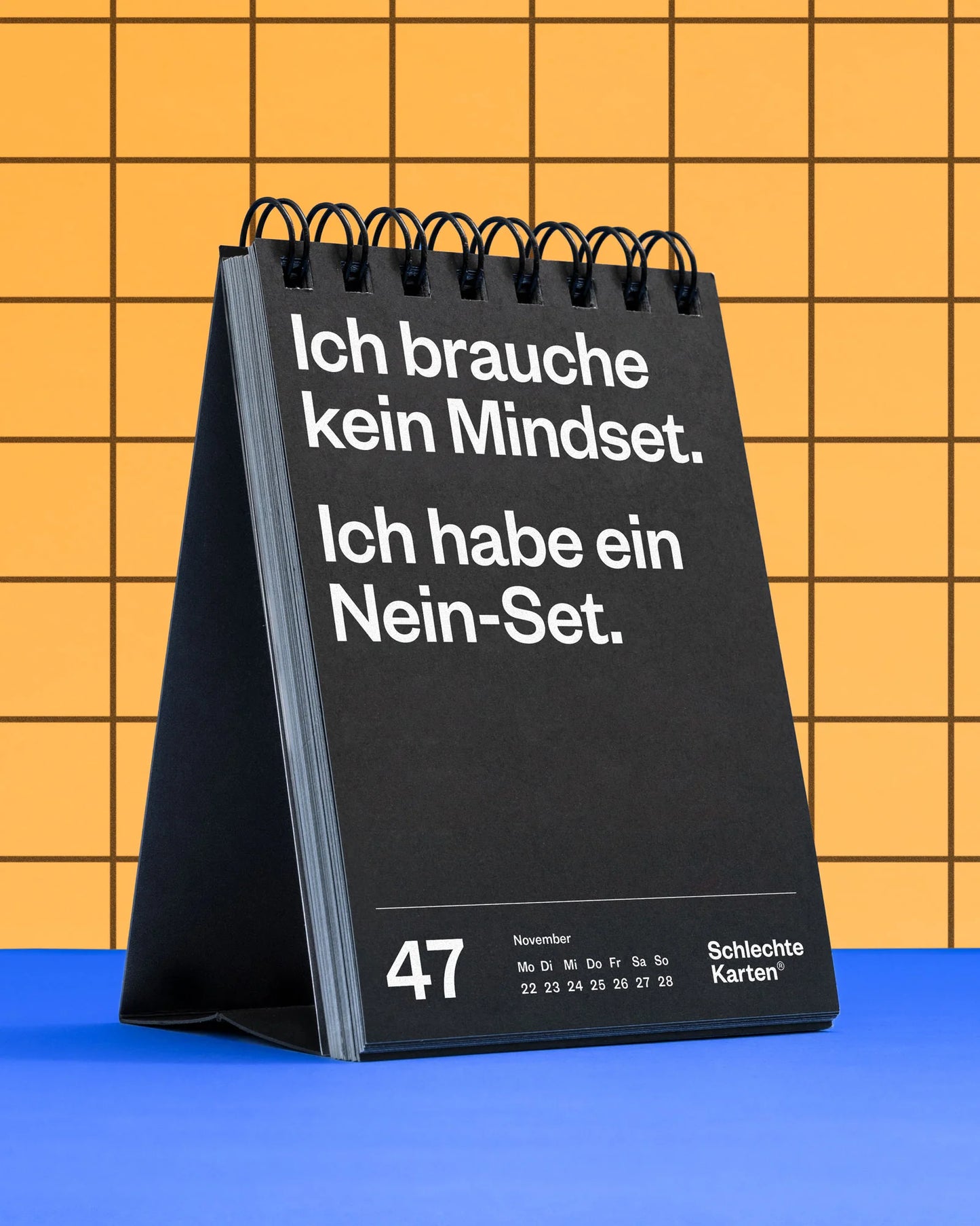 Demotivierender Tischkalender 2027 von Schlechte Karten