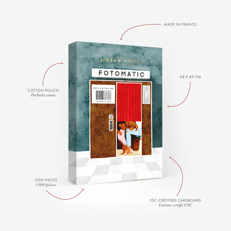 Puzzle Fotoautomat 1000 Teile - ALL THE WAYS TO SAY