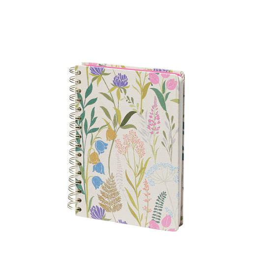 Notizbuch Wild Flowers Ringbindung A5 von Rössler