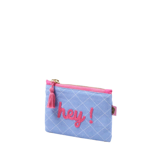 Rössler Mini Pouch Wild Flowers blau Hey