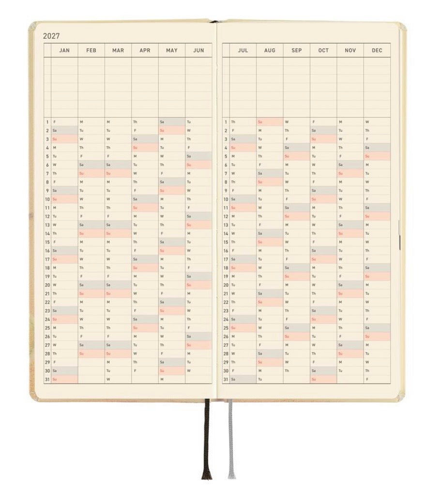 Hobonichi Techo Weeks Akiko Miyakoshi: Once, in Spring - 2027