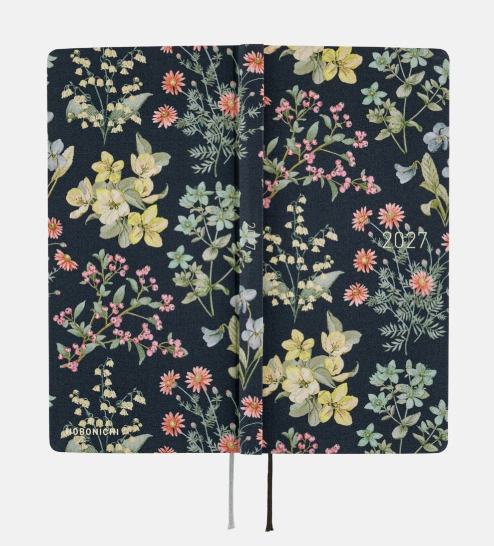 Hobonichi Techo Weeks Liberty Fabrica Floral Remedy - 2027