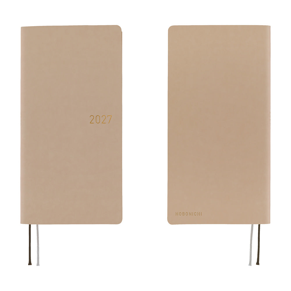 Hobonichi Techo Weeks Smooth Cafe au lait - 2027