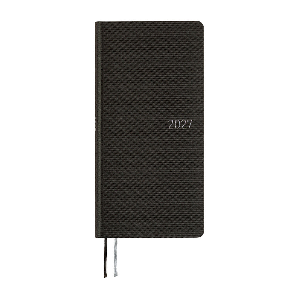 Hobonichi Techo Weeks Paper Black Argyle - 2027