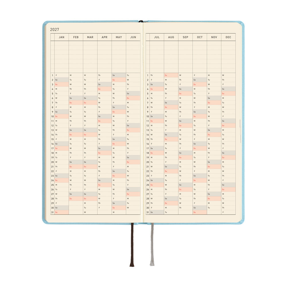 Hobonichi Techo Weeks Colors Sea Glass- 2027