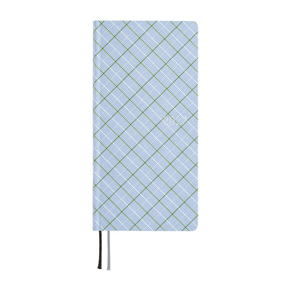 Hobonichi Techo Weeks Shirt Fabric Graph Plaid- 2027