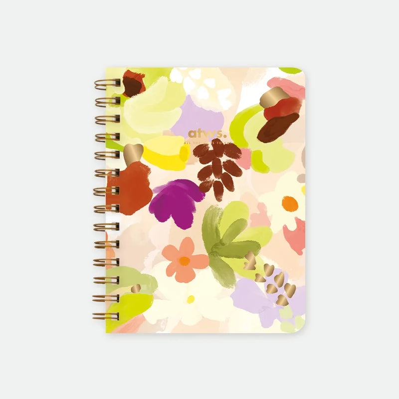 Notizbuch Spiral Spring Flowers A5 - ALL THE WAYS TO SAY