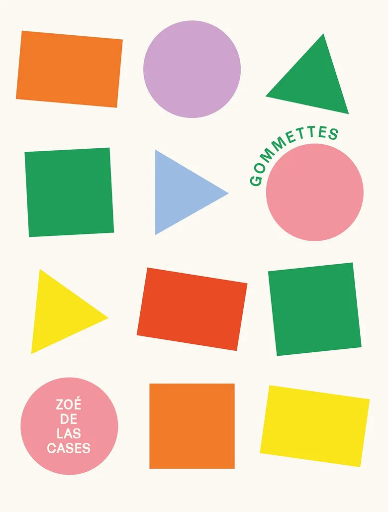 Stickerbuch Geometrische Figuren Zoé de Las Cases - Hachette
