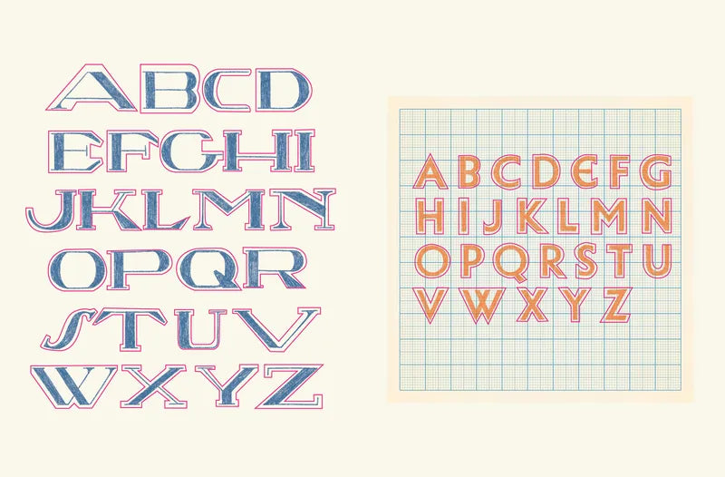 Stickerbuch Le Bazar des Lettres Zoé de Las Cases - Hachette