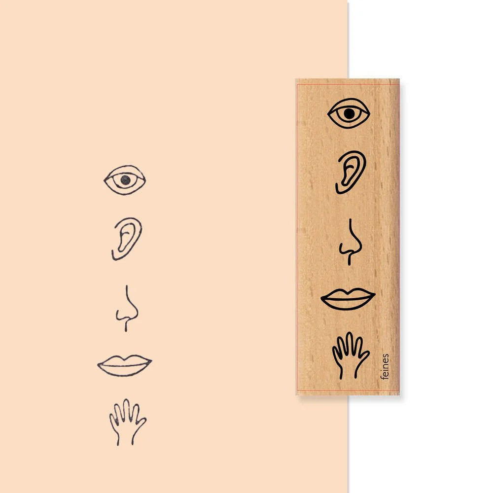 feines Stempel 5 senses