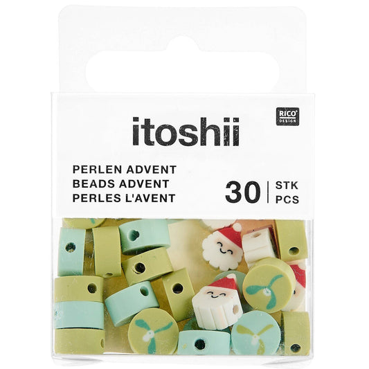 Rico Perlen-Set Advent - 30 Stück