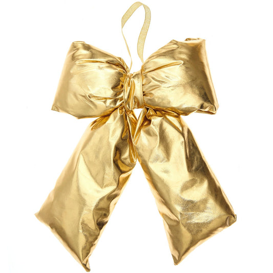 Weihnachtsschleife gold Rico