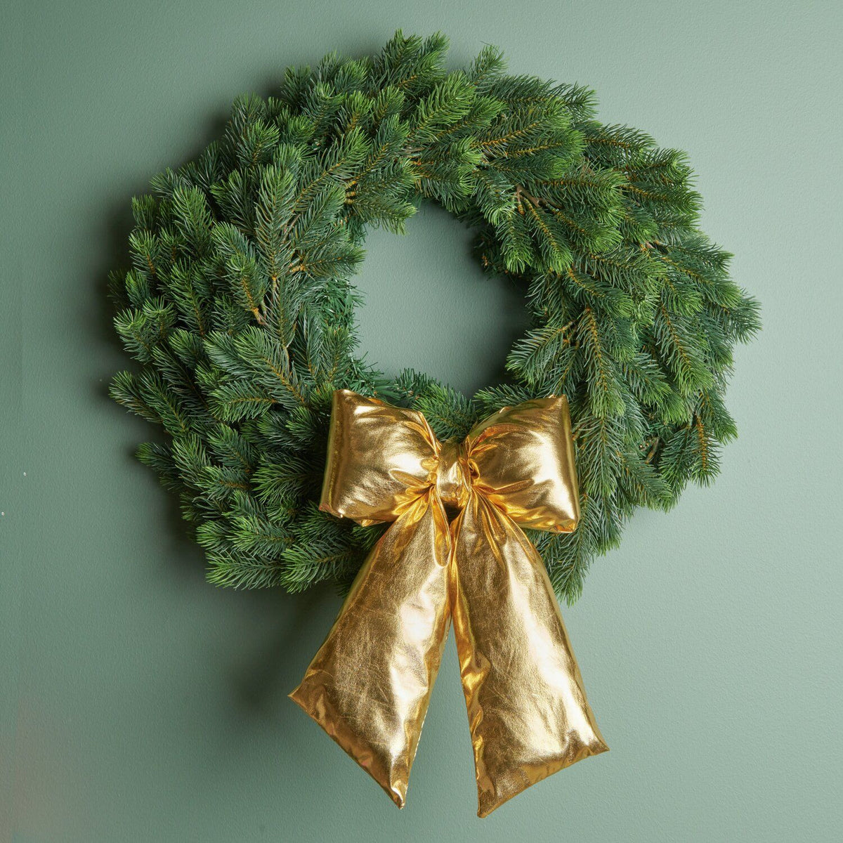 Weihnachtsschleife gold Rico