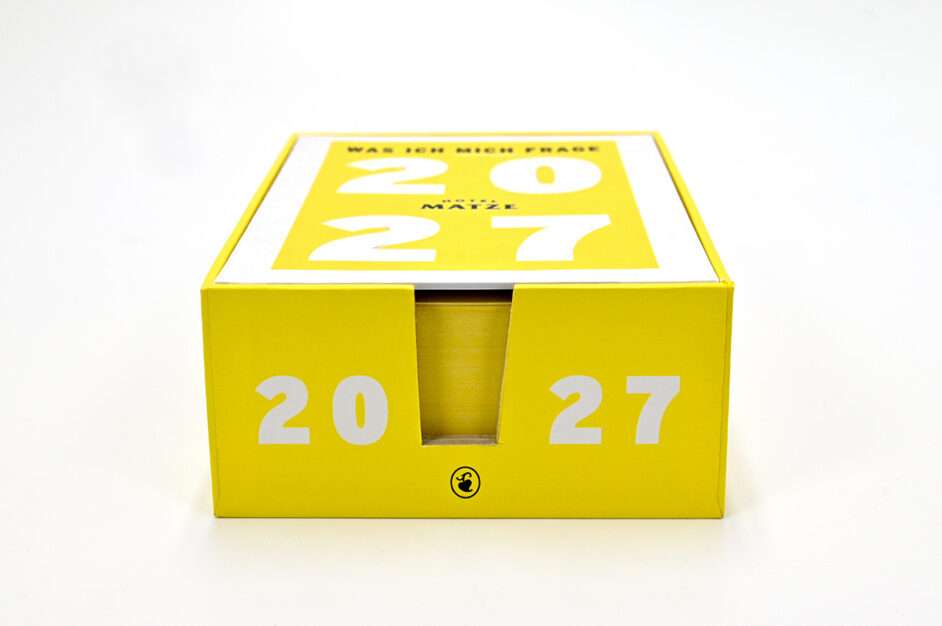 Hotel Matze - Was ich mich frage Abreißkalender 2027