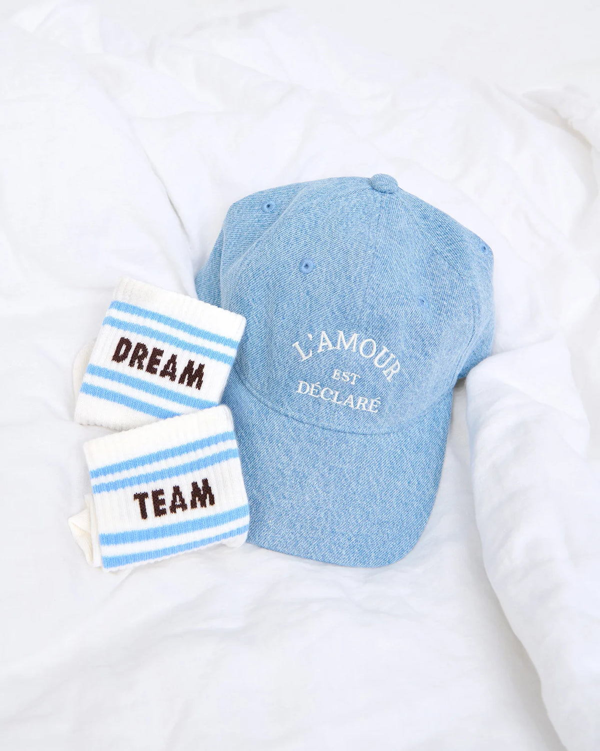 Socken Dream Team hellblau - Emoi Emoi