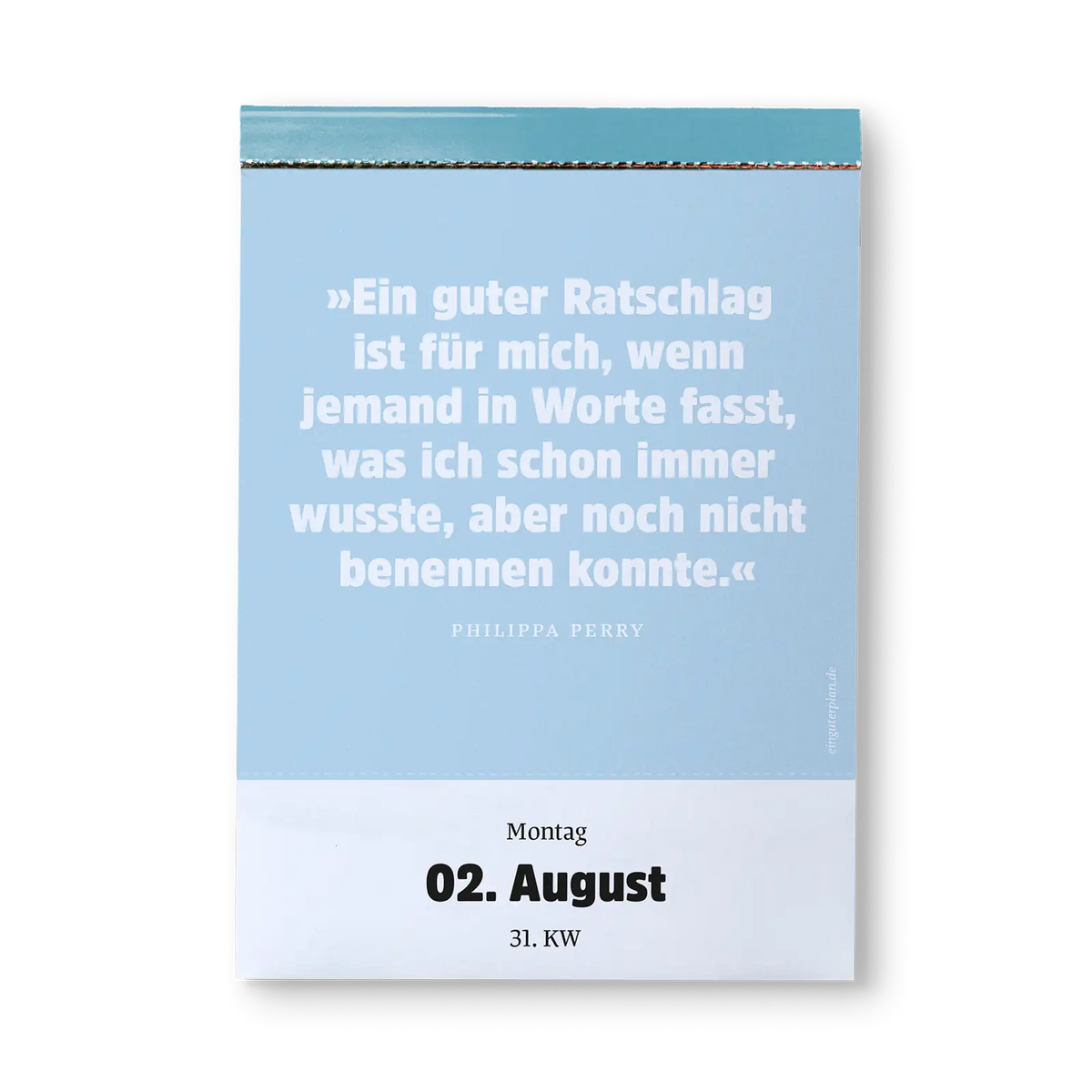Ein guter Plan Abreißkalender 2027