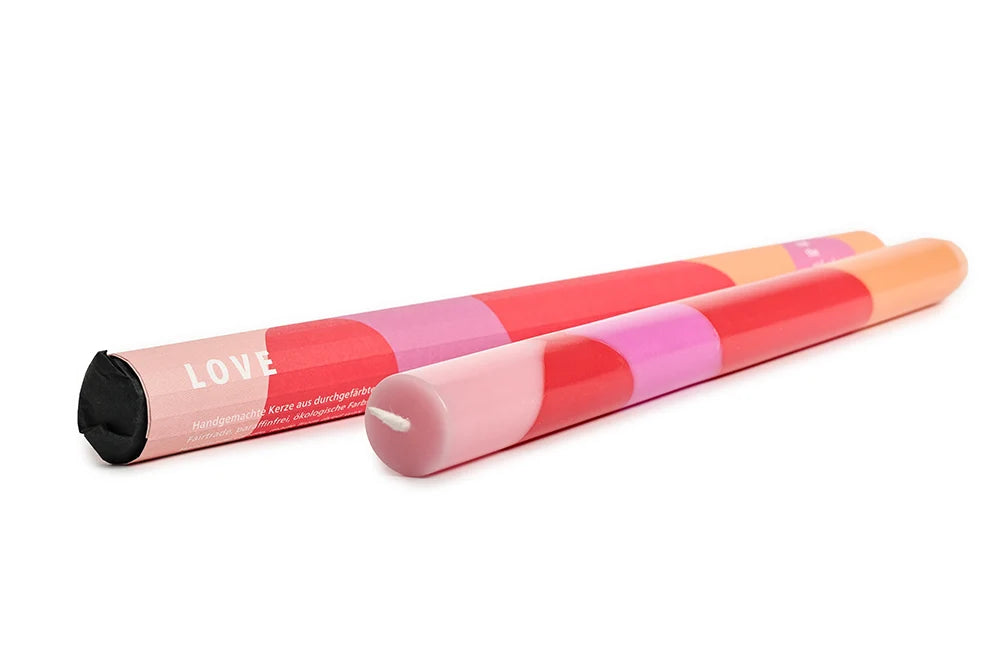 Kerze Geometric Candle Love von Not The Girl