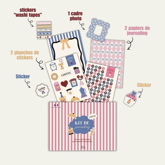 Coffee Journaling Kit von Blue Flores