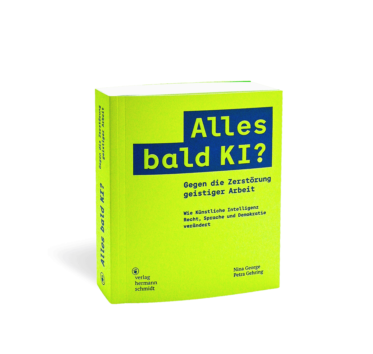 Buch Alles bald KI - NIna George/Petra Gehring (Hrsg.)