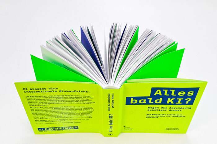 Buch Alles bald KI - NIna George/Petra Gehring (Hrsg.)