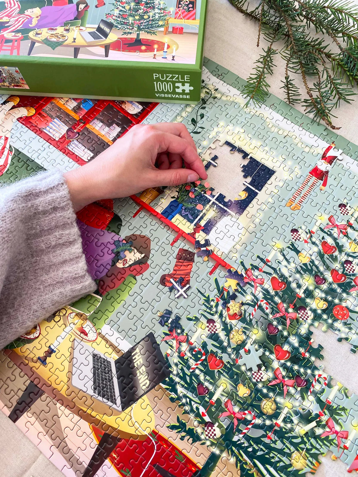 Puzzle Lazy Days 1000 Teile - Vissevasse