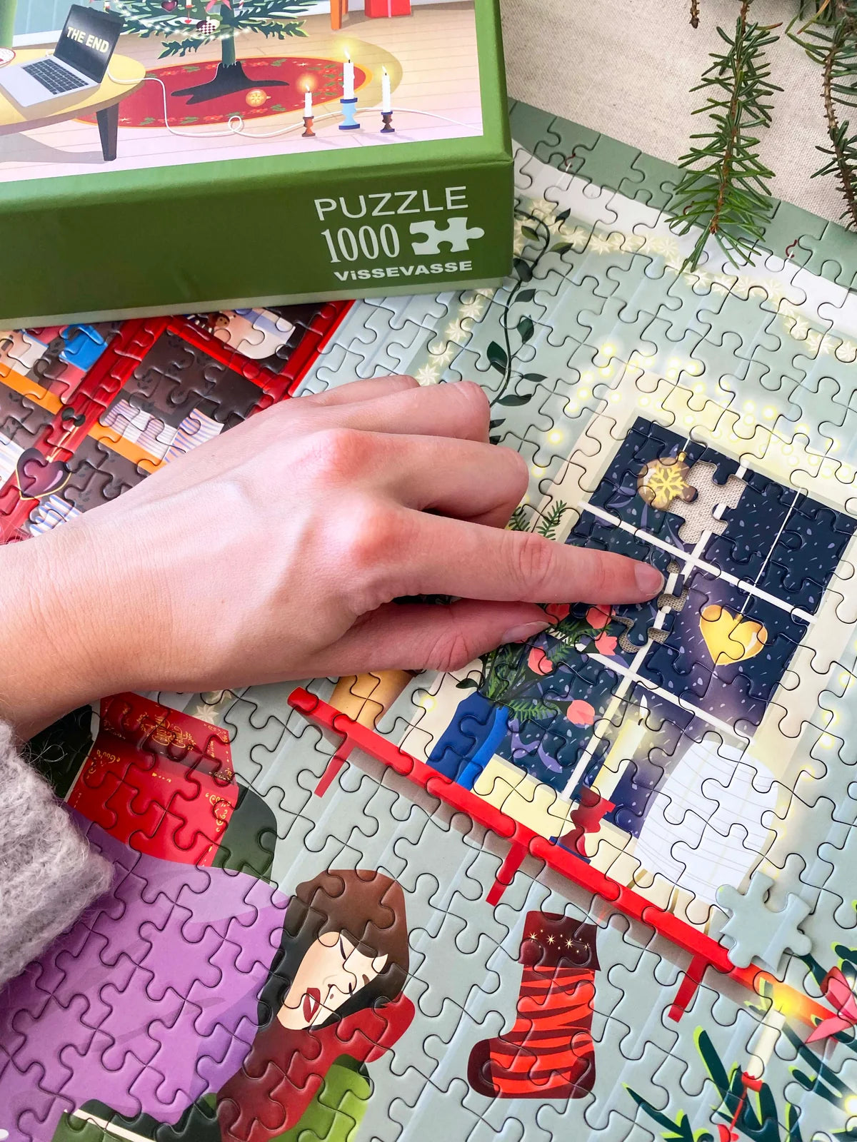 Puzzle Lazy Days 1000 Teile - Vissevasse