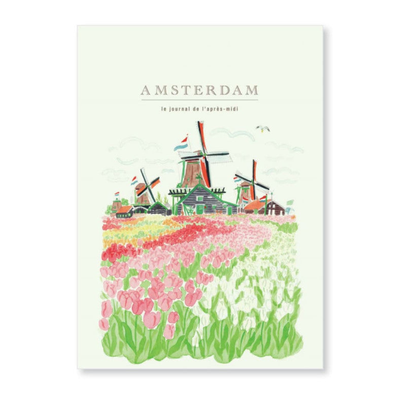 Amsterdam Windmühle Travel Book - L‘apres midi
