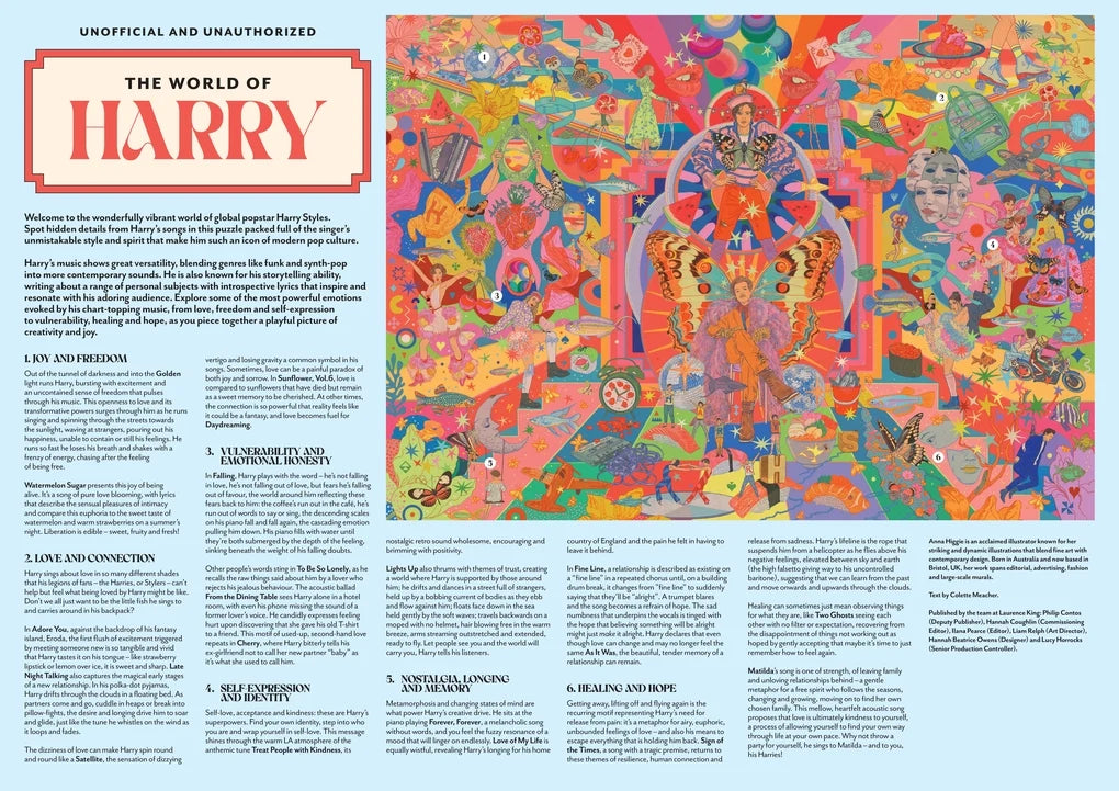 Puzzle The world of Harry 1000 Teile - Laurence King