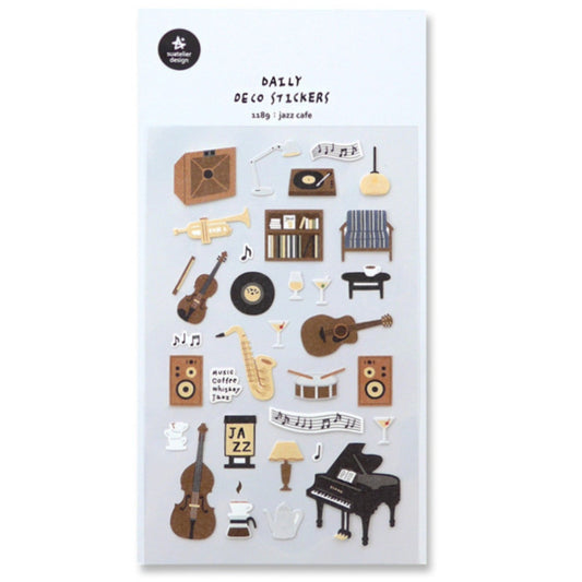 Sticker Jazz Café Suatelier 1189