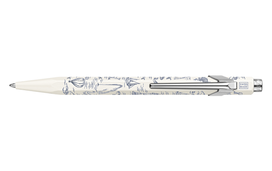 Toile de Jouy KUGELSCHREIBER 849™ weiß/blau - Caran d'Ache