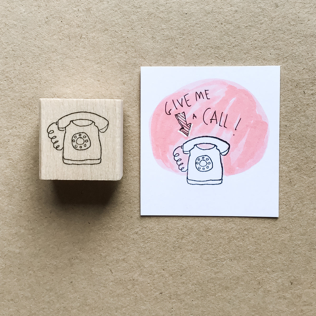 Stempel Telefon von Sonst noch was