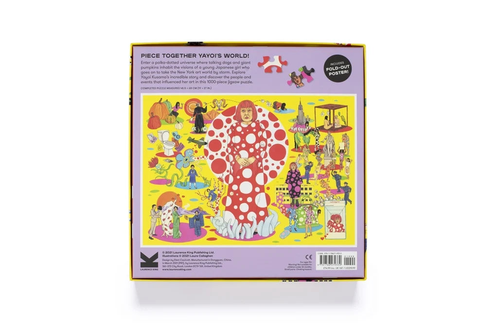 Puzzle The world of Yayoi Kusama 1000 Teile - Laurence King