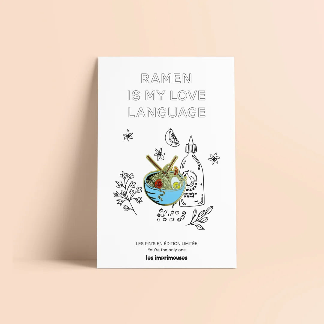 Pin Ramen - Les Imprimeuses