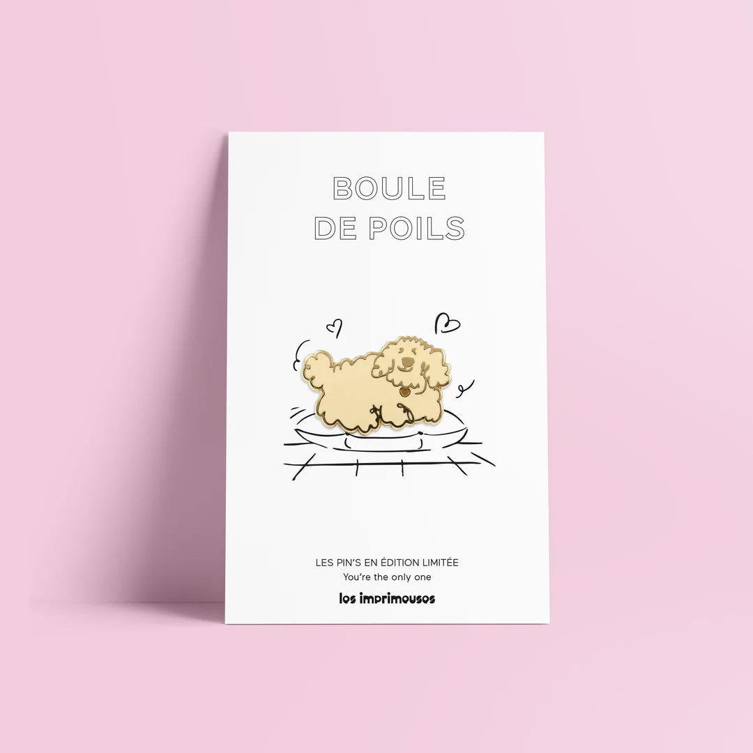 Pin Wouf Hund - Les Imprimeuses