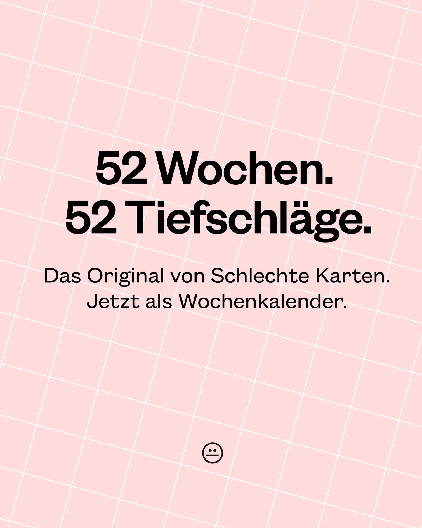 Demotivierender Tischkalender 2026 von Schlechte Karten