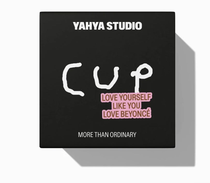 Porzellanbecher Love yourself like you love Beyoncé - Yahya Studio