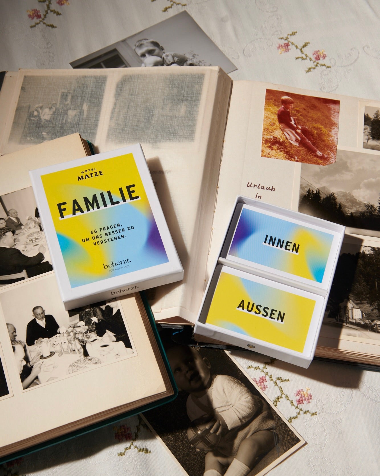 Fragespiel Familie - Beherzt