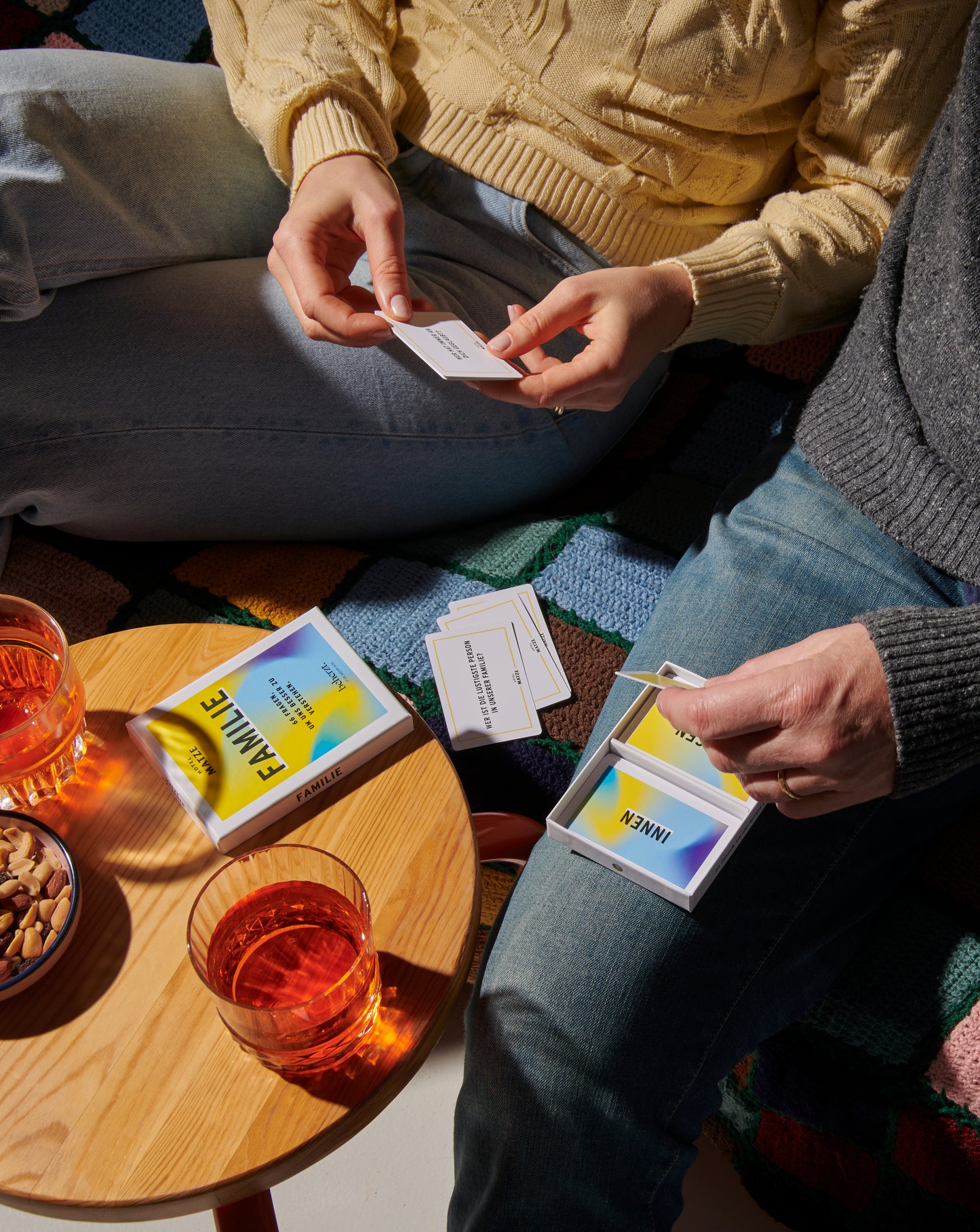 Fragespiel Familie - Beherzt