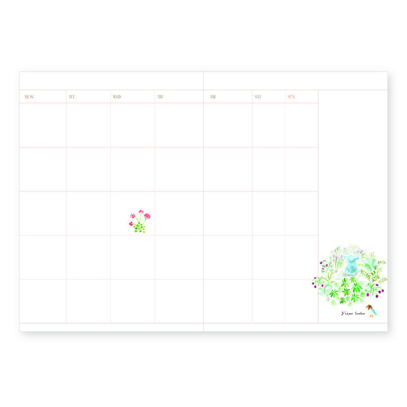 Journal Jardin/Garden Journal - L‘apres midi