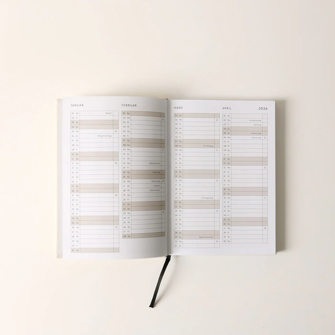 Kalender 2026 new story A5 von odernichtoderdoch