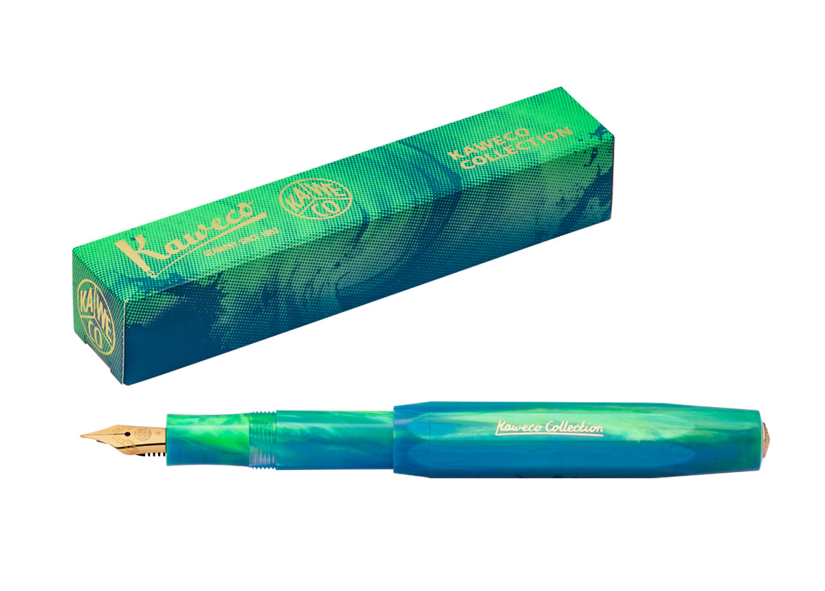 Coming soon Füller Collection Sport Marble Ocean - Kaweco Feder M