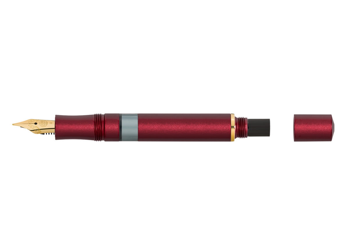Kaweco Kolbenfüller Piston Sport AL bordeaux Feder M