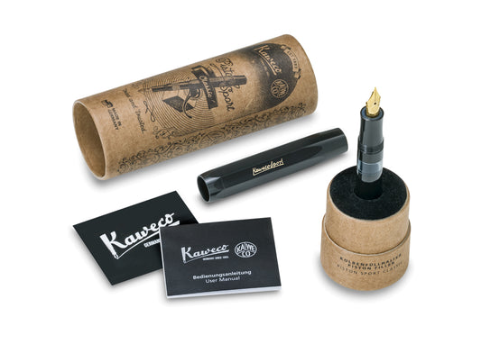 Kolbenfüller Classic schwarz/gold - Kaweco