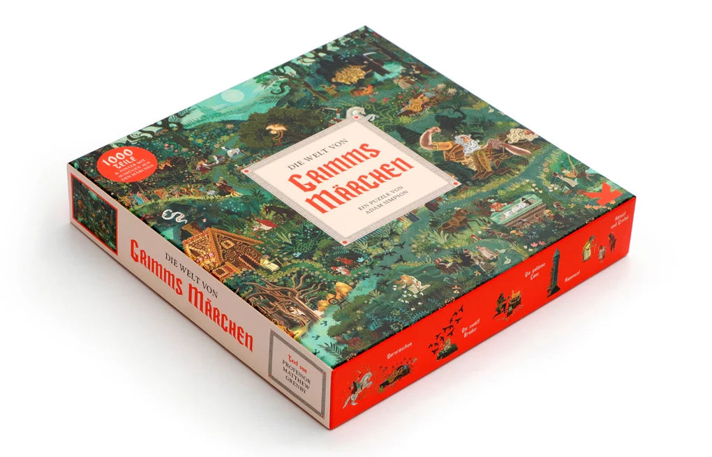 Puzzle Die Welt von Grimms Märchen 1000 Teile - Laurence King