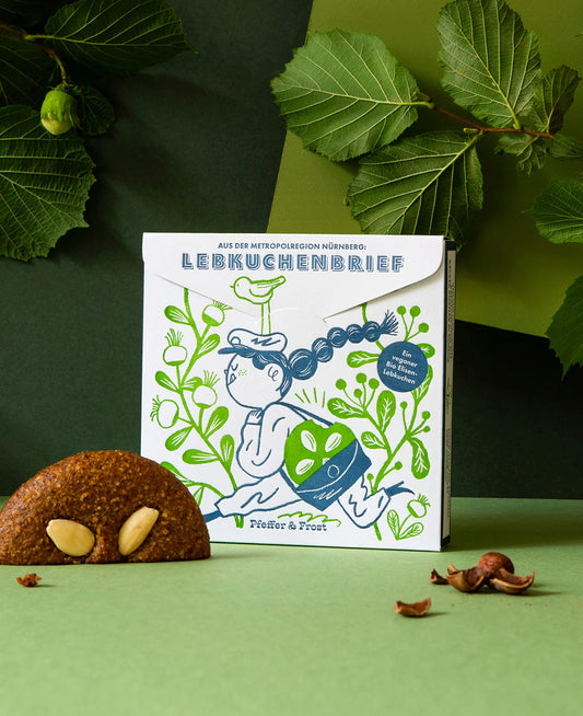 Lebkuchenbrief vegan von Pfeffer & Frost