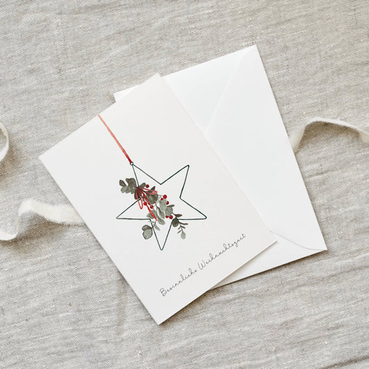 Weihnachtskarte · Besinnliche Weihnachtszeit Leo La Douce