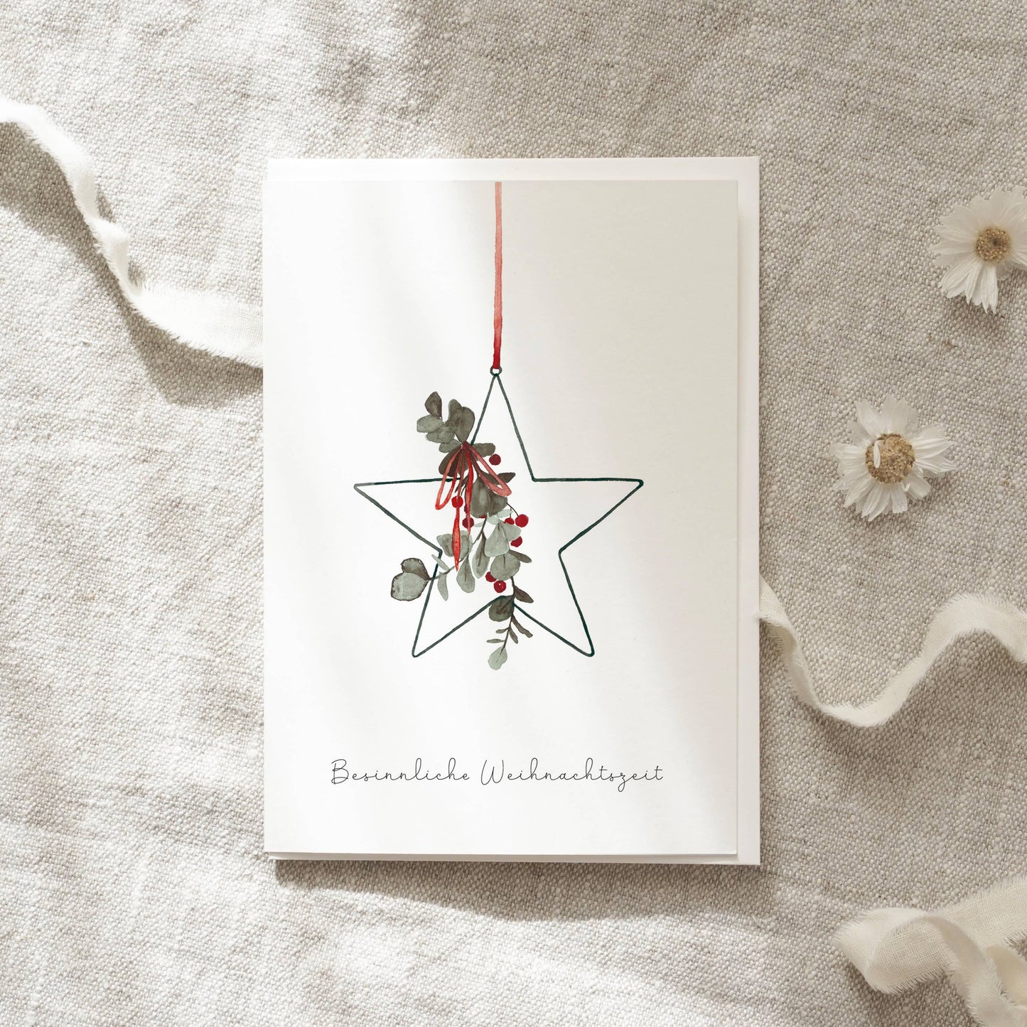 Weihnachtskarte · Besinnliche Weihnachtszeit Leo La Douce